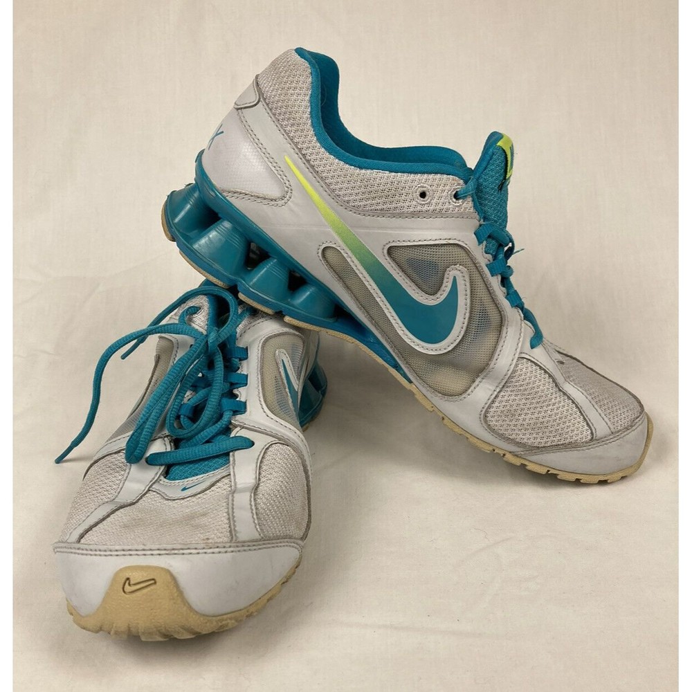 Nike Reax Run 8 Athletic Running Shoes Teal Blue 599562-011 Women’s Size 10